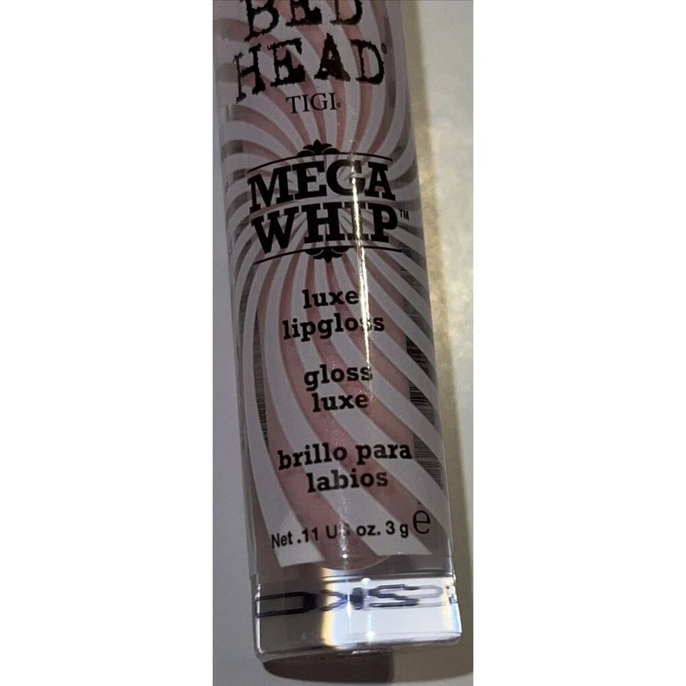 TIGI Bed Head Cosmetics Mega Whip  Luxe Lipgloss Lip Color Shine 0.11 oz New
